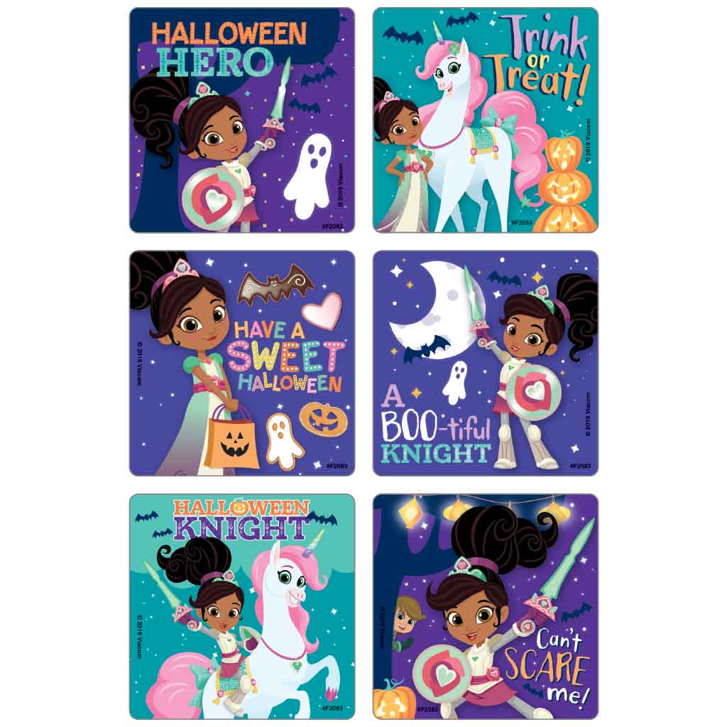 Nella The Princess Knight - Halloween Knight Stickers