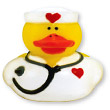 Nurse Rubber Ducky Squirt Toys