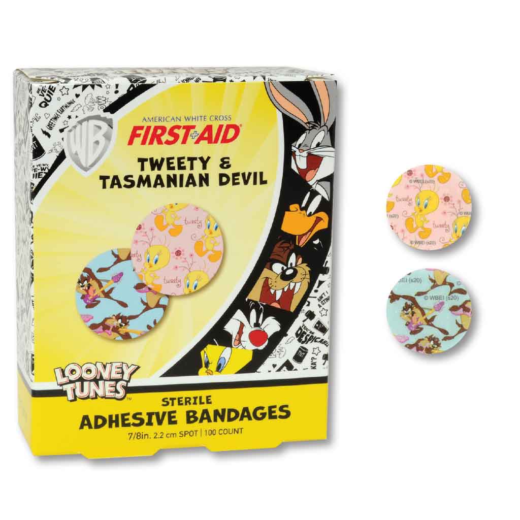 Tweety & Taz Spot Bandages