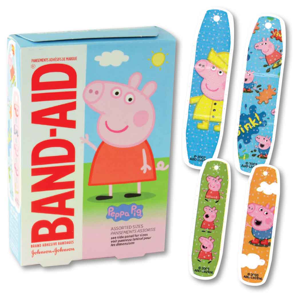 Peppa Pig Band-Aid Bandages