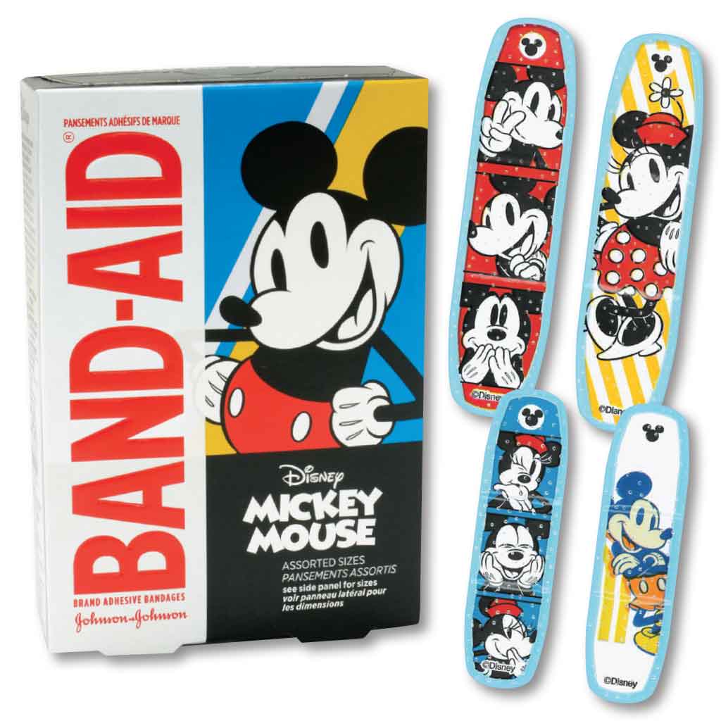 Mickey Mouse Band-Aid Bandages