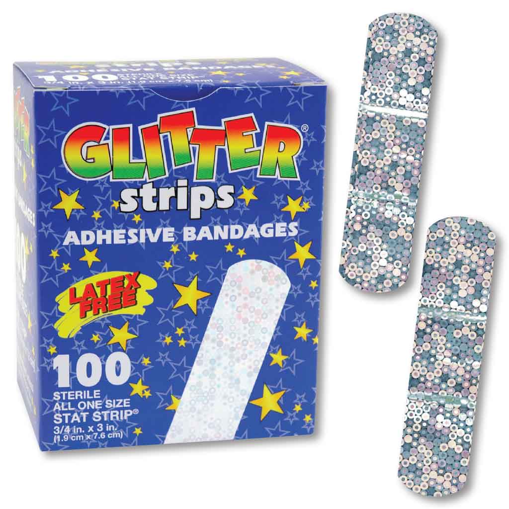 Glitter Strips Bandages