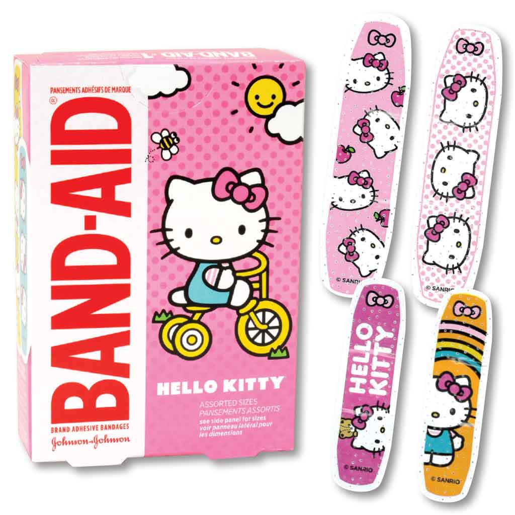 Hello Kitty Band-Aid Bandages