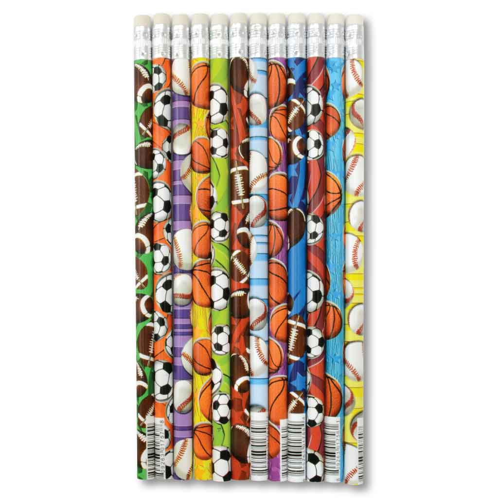 Sport Balls Pencils (48/pack)