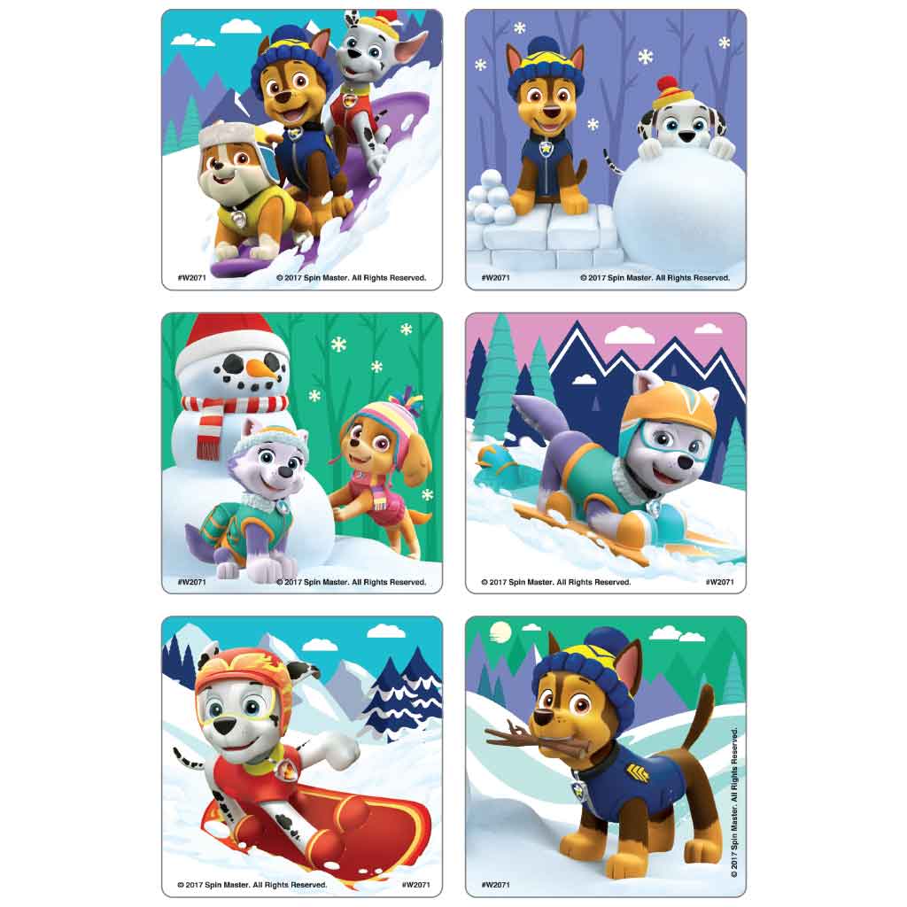 PAW Patrol - Best in Snow Stickers