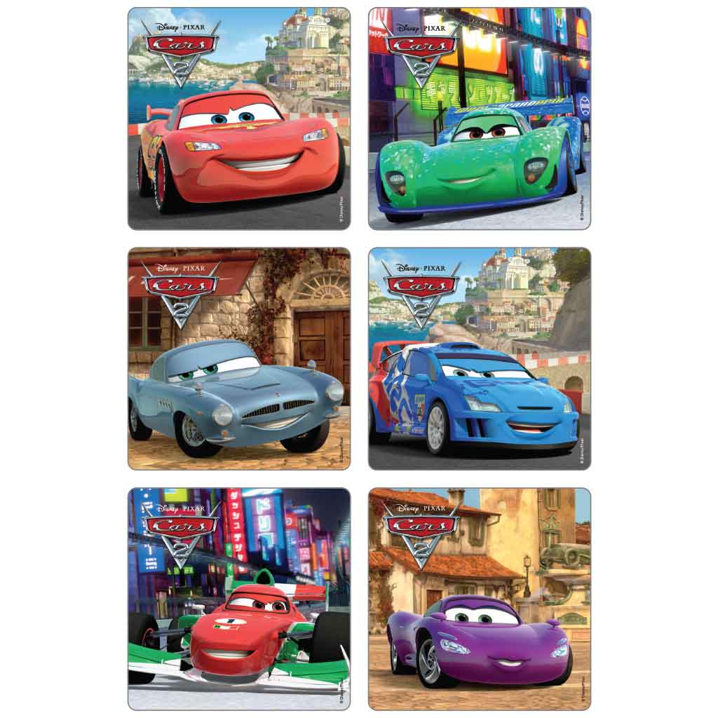 Disney Cars 2 Stickers