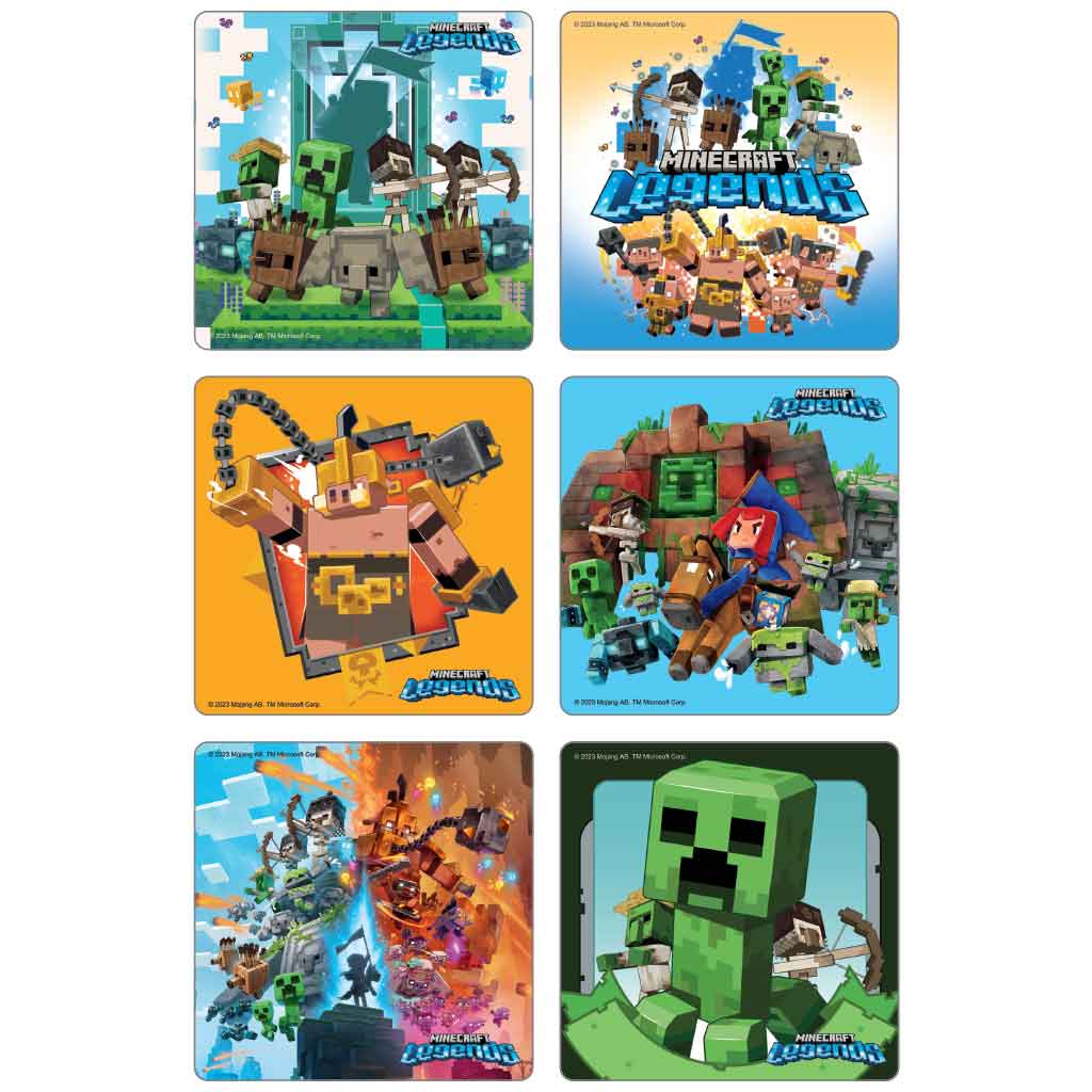 Minecraft Legends Stickers