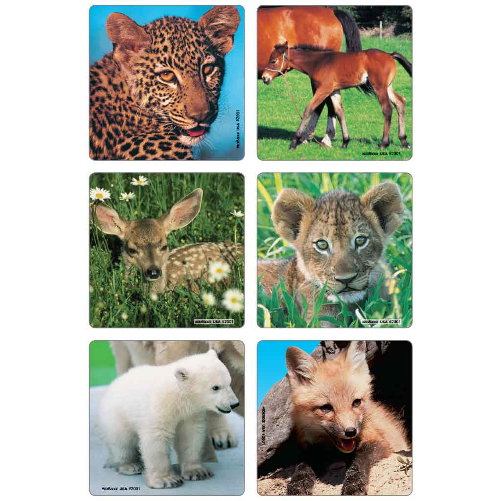 Baby Animals Asst. Stickers