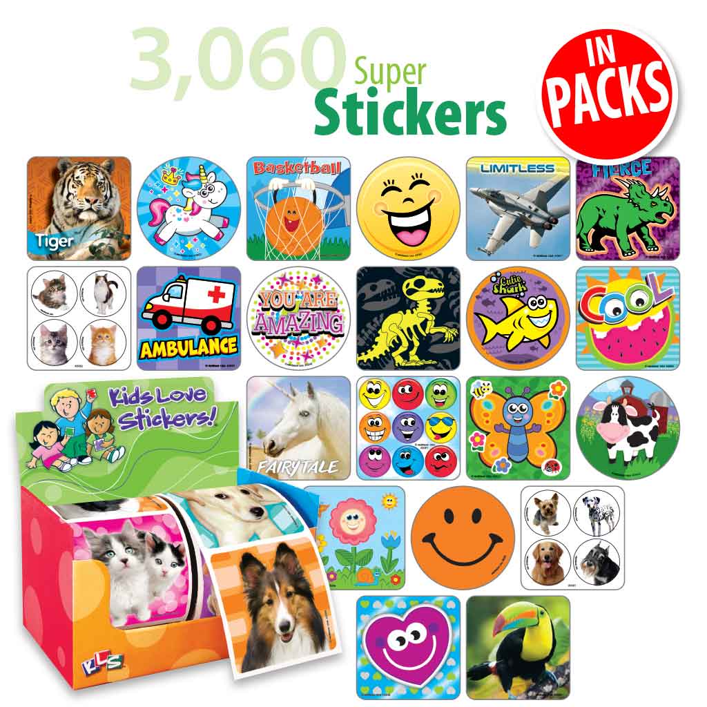 Super Sticker Sampler - Packs