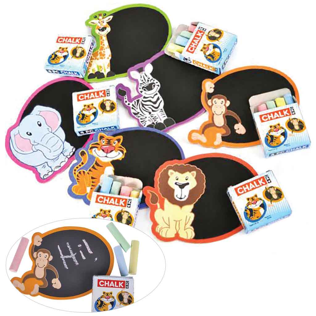 Zoo Animal Chalkboard Sets