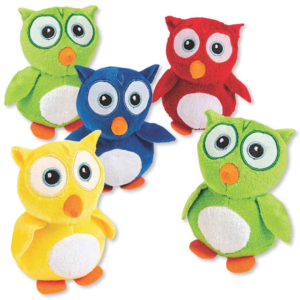 Plush Hoot Owls