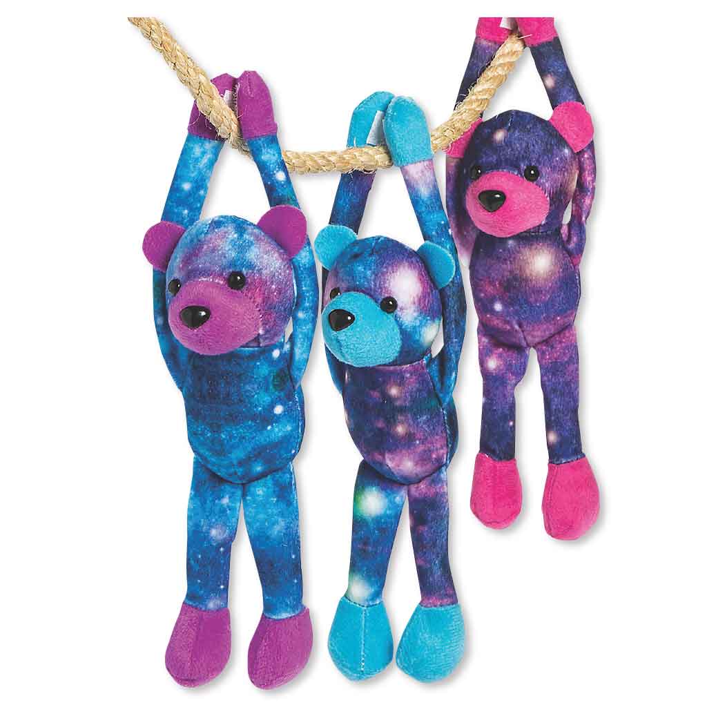 Plush Hanging Galaxy Bears