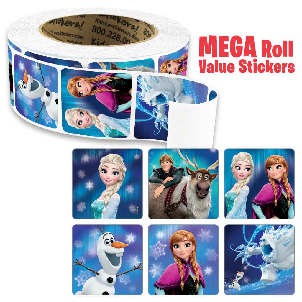 Frozen Mega Roll Value Stickers™