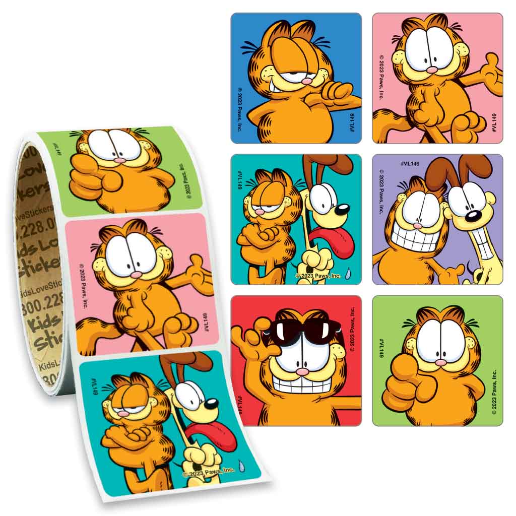 Garfield Value Stickers™ - Roll