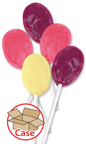 Dr. John's Candies Sugarless Tropical Mix Lollipops 8-Bag Case