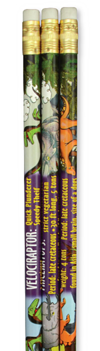 Dinosaur Facts Pencils