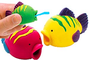 Tropical Fish Squirt Toys