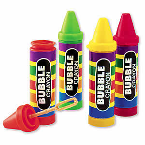 bubble crayon