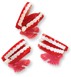 Chattering Teeth Dental Toys