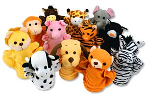 Plush Animal Hand Puppet Toys