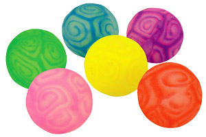 35mm Swirly Bouncy Balls