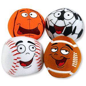 Plush Character Sports Balls Toys