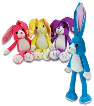 Plush Hanging Long Ear Bunnies